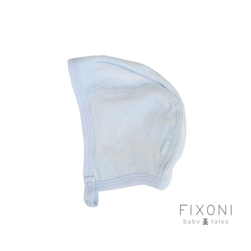 Fixoni - Kapa od velura, New Baby Blue, vel. 62/68