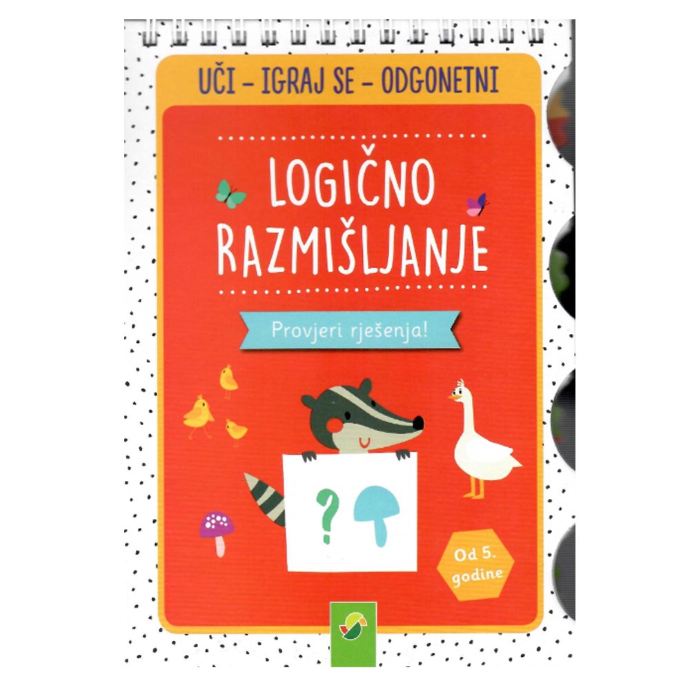 Knjiga Uči- Igraj se- Odgonetni- Logično razmišljanje