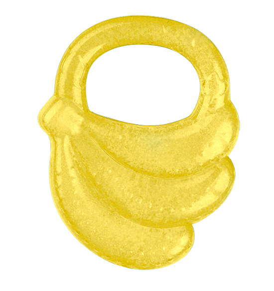 BabyOno Gelirana grickalica za zube Banana žuta