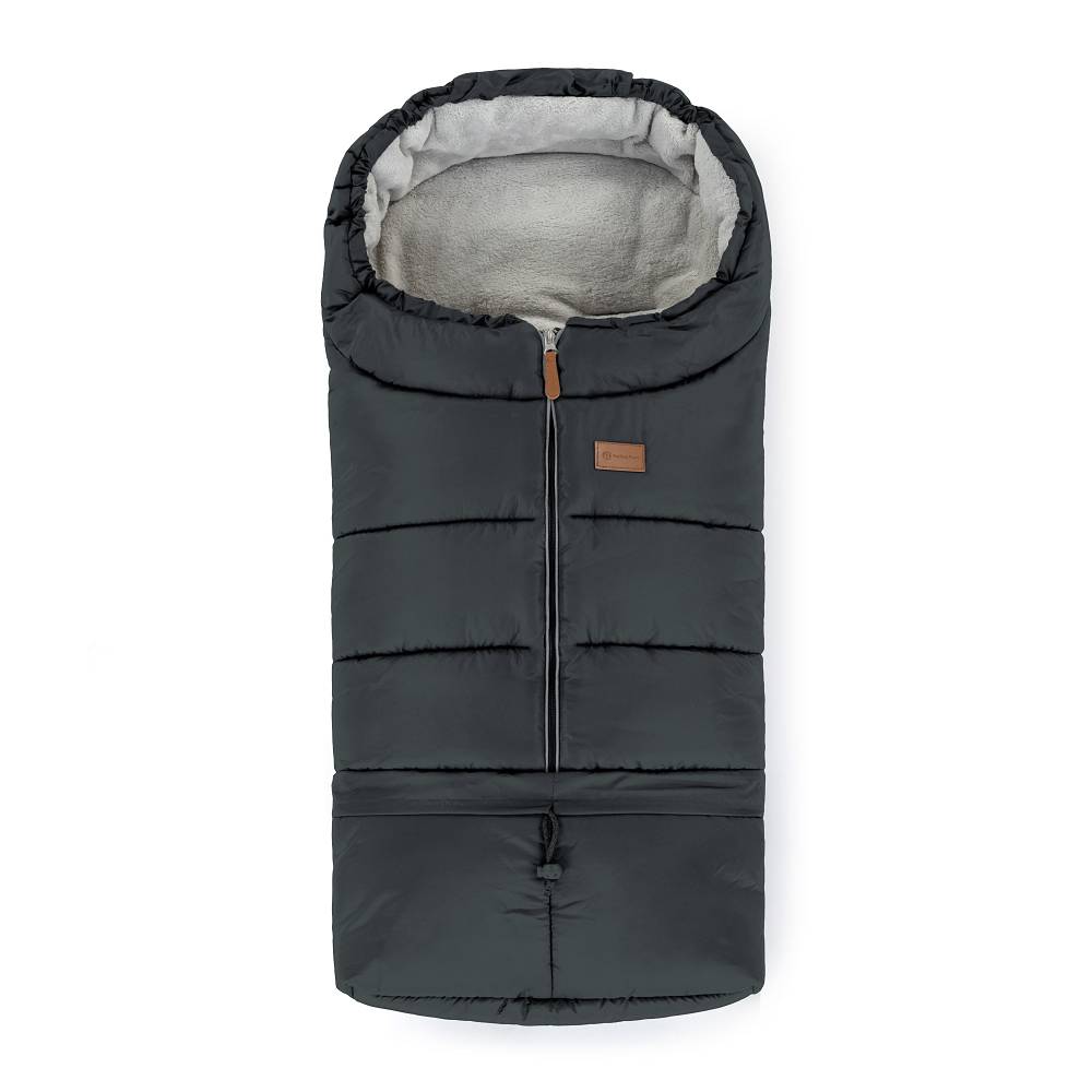 PETITE&MARS Footmuff Jibot 3 u 1 zimska vreća za kolica, Charcoal Grey