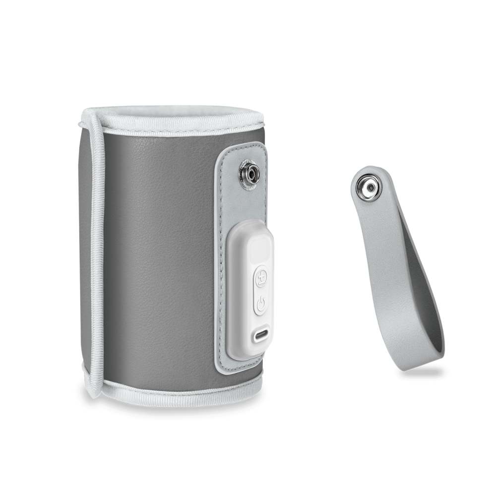 Lionelo Thermup Go električni prijenosni grijač bočica, Grey Silver