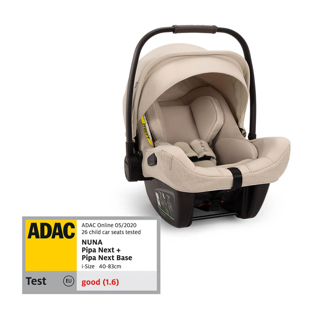 Nuna autosjedalica Pipa Next i-Size 0-13 kg (40-83 cm), Biscotti