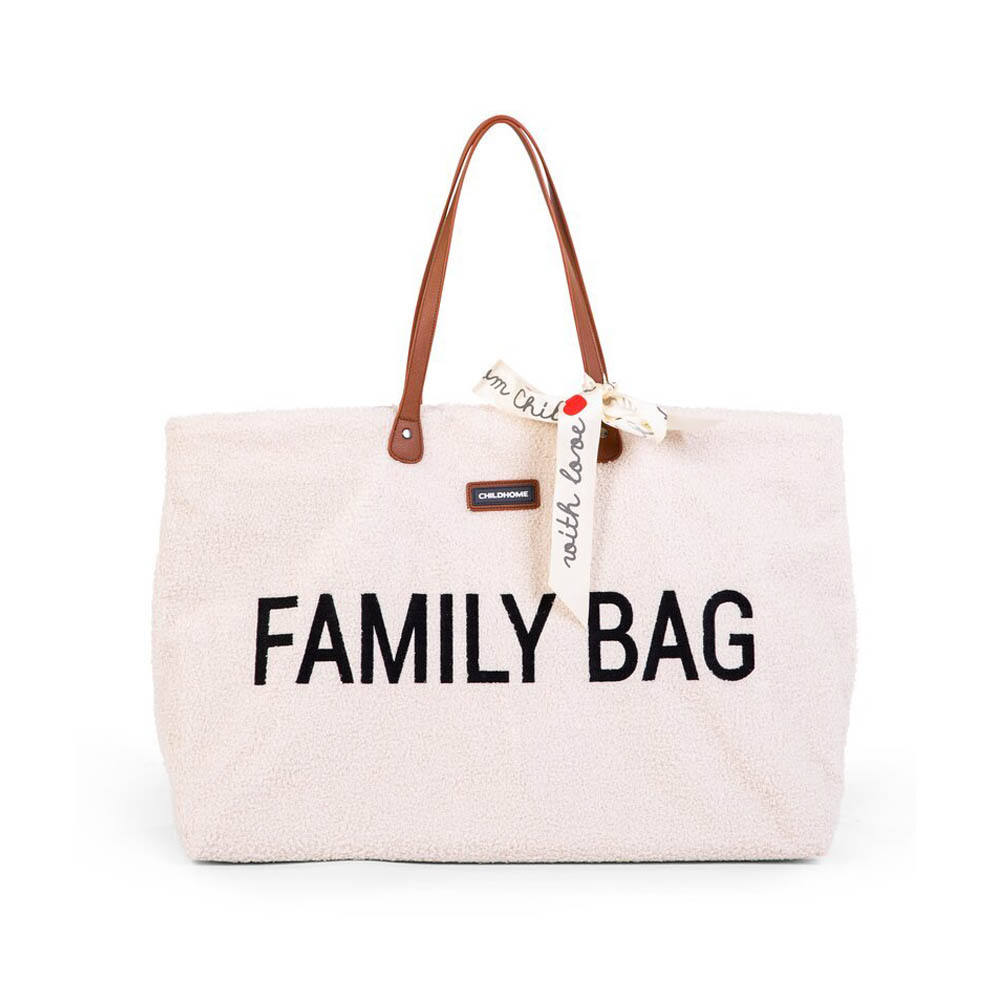 Childhome Torba Family bag, Teddy off white