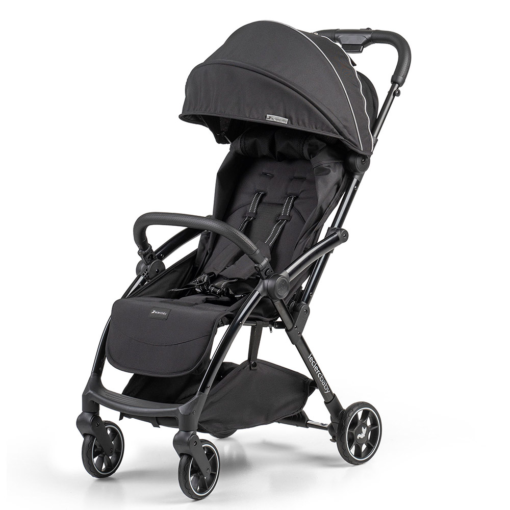 Leclercbaby Influencer AIR sportska kolica, Piano Black UK